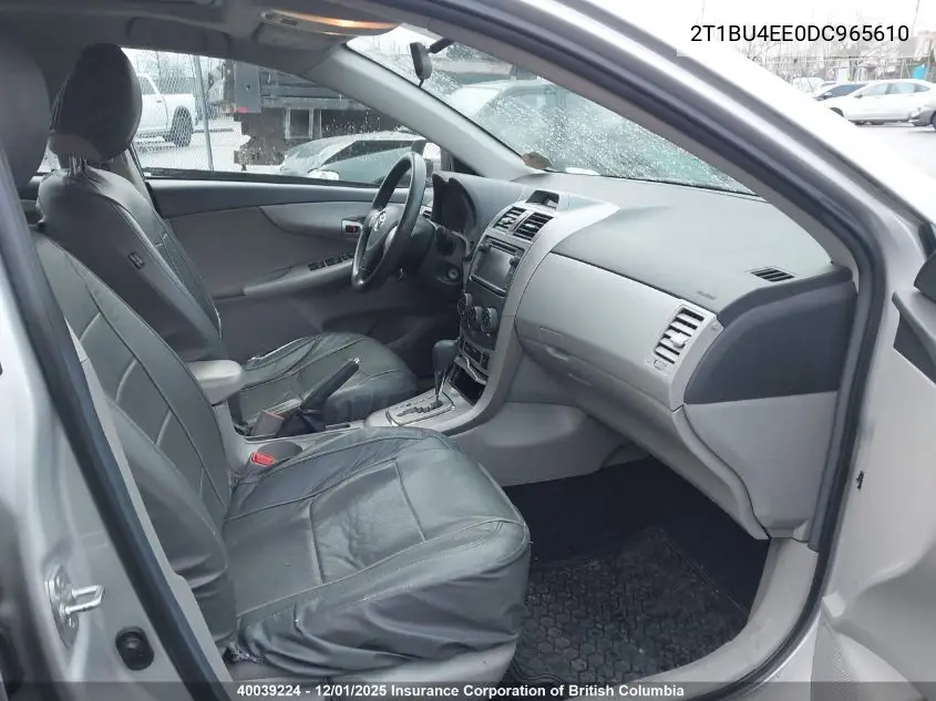 2T1BU4EE0DC965610 2013 Toyota Corolla S/Le