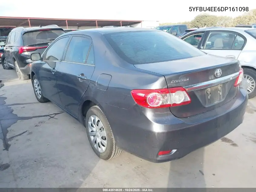 5YFBU4EE6DP161098 2013 Toyota Corolla Le