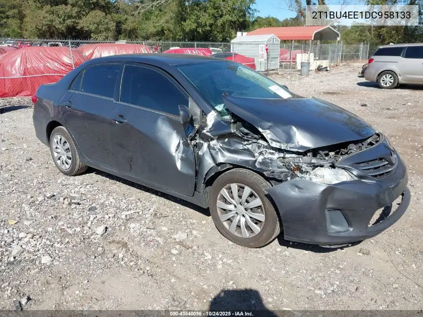 2T1BU4EE1DC958133 2013 Toyota Corolla Le