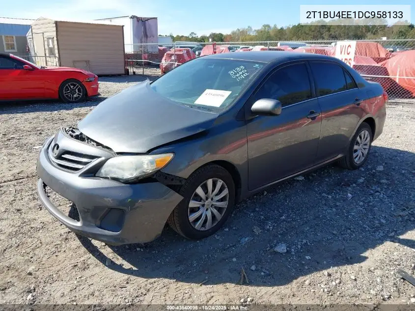 2T1BU4EE1DC958133 2013 Toyota Corolla Le
