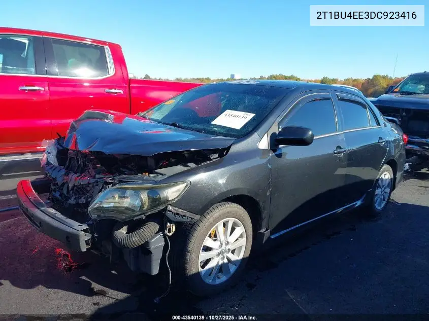 2T1BU4EE3DC923416 2013 Toyota Corolla S