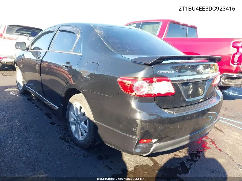 2T1BU4EE3DC923416 2013 Toyota Corolla S