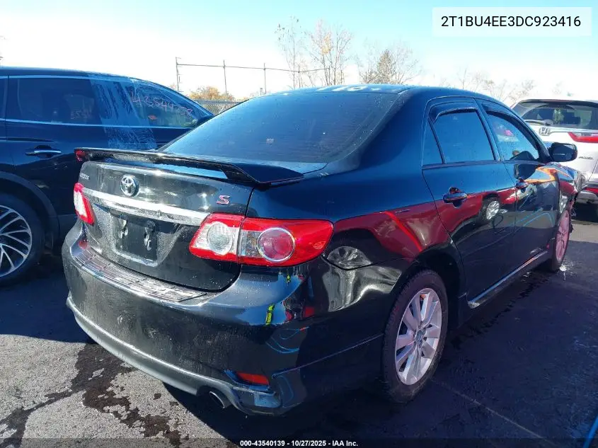 2T1BU4EE3DC923416 2013 Toyota Corolla S