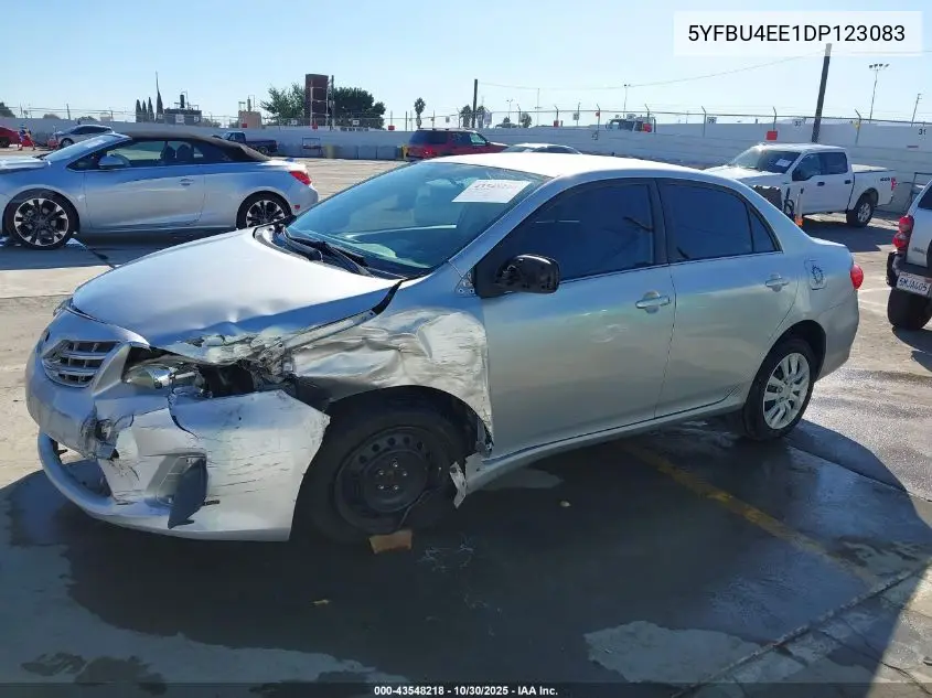 5YFBU4EE1DP123083 2013 Toyota Corolla Le