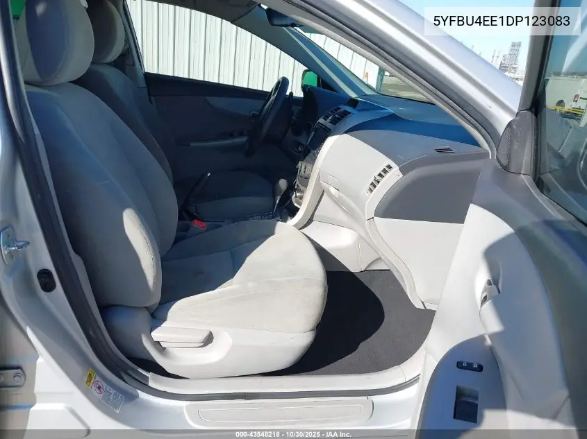 5YFBU4EE1DP123083 2013 Toyota Corolla Le