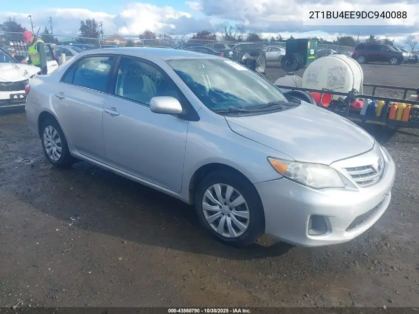 2T1BU4EE9DC940088 2013 Toyota Corolla Le