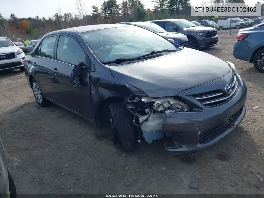 2T1BU4EE3DC102462 2013 Toyota Corolla Le