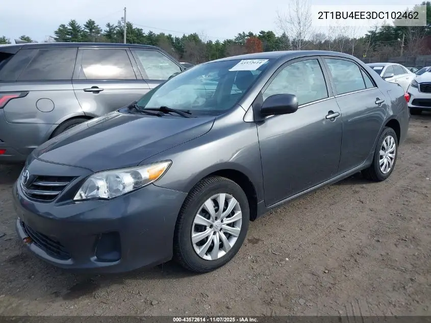 2T1BU4EE3DC102462 2013 Toyota Corolla Le