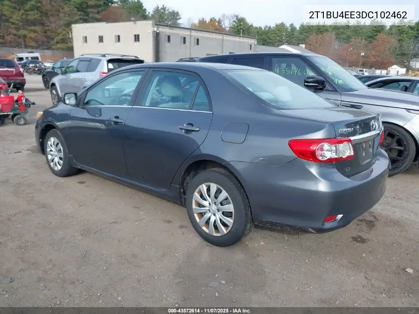 2T1BU4EE3DC102462 2013 Toyota Corolla Le