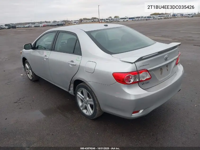 2T1BU4EE3DC035426 2013 Toyota Corolla S