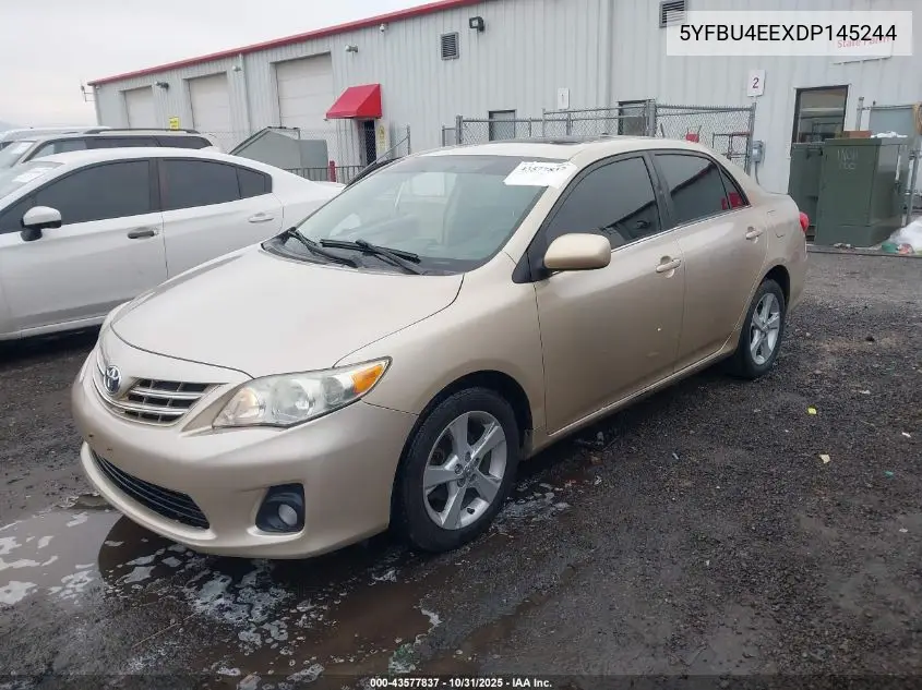 5YFBU4EEXDP145244 2013 Toyota Corolla Le