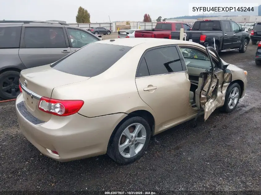 5YFBU4EEXDP145244 2013 Toyota Corolla Le