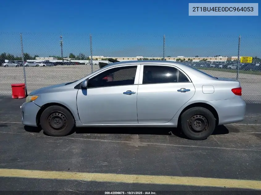 2T1BU4EE0DC964053 2013 Toyota Corolla L