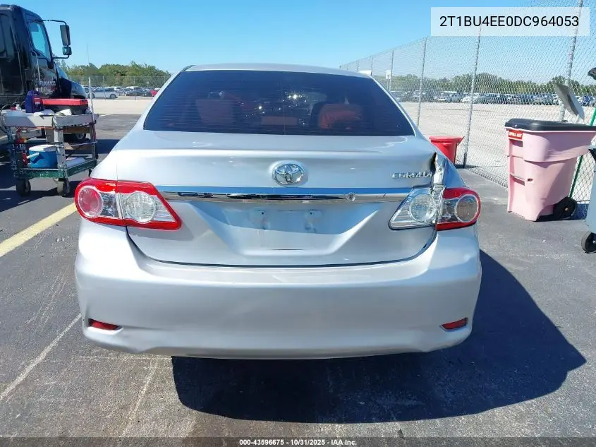 2T1BU4EE0DC964053 2013 Toyota Corolla L