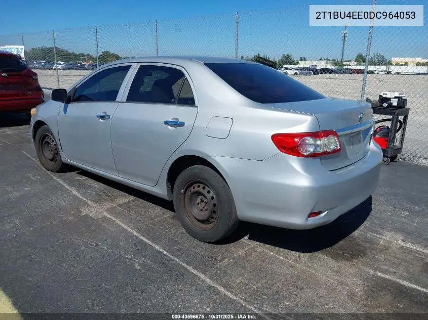 2T1BU4EE0DC964053 2013 Toyota Corolla L