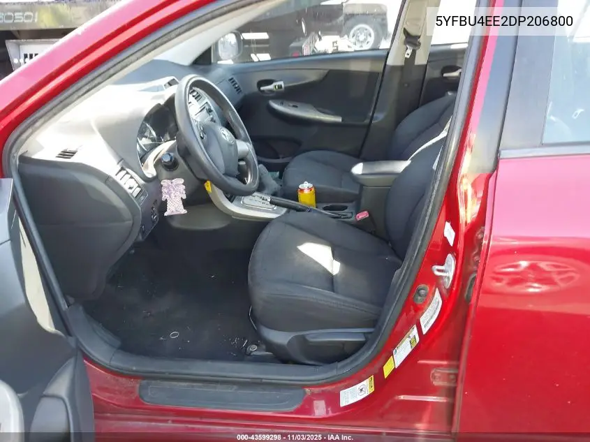 5YFBU4EE2DP206800 2013 Toyota Corolla S
