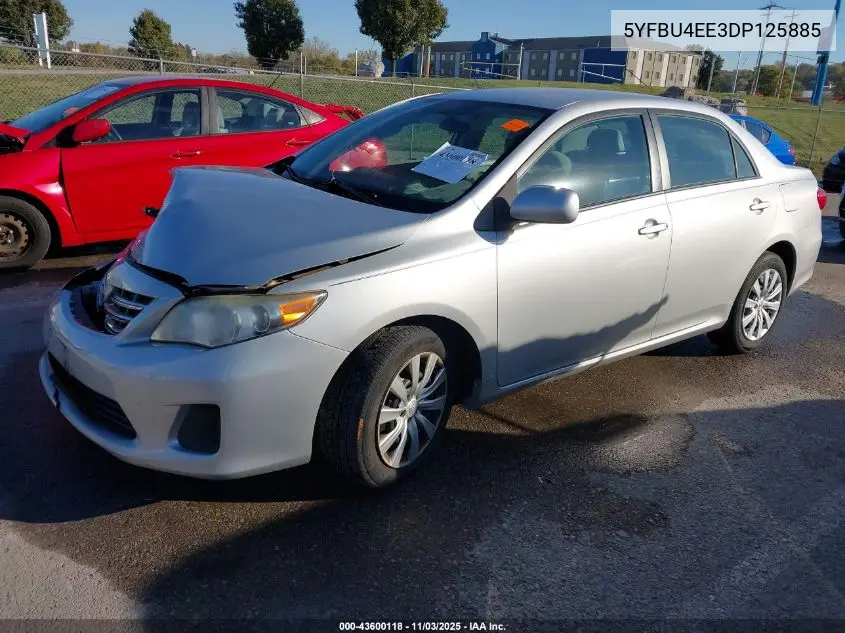 5YFBU4EE3DP125885 2013 Toyota Corolla Le