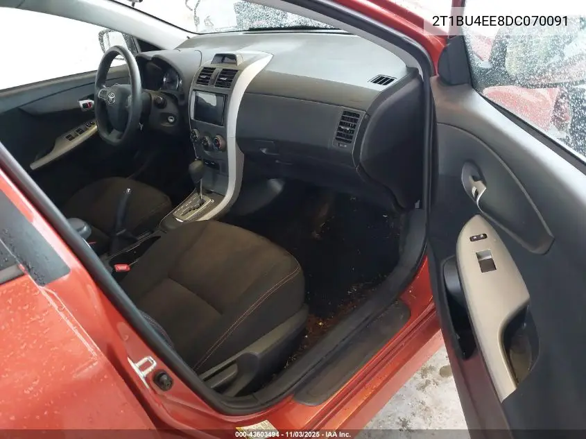 2T1BU4EE8DC070091 2013 Toyota Corolla S Special Edition