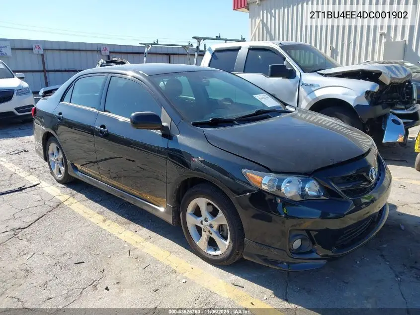 2T1BU4EE4DC001902 2013 Toyota Corolla S