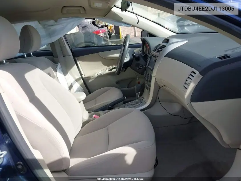 JTDBU4EE2DJ113005 2013 Toyota Corolla Le
