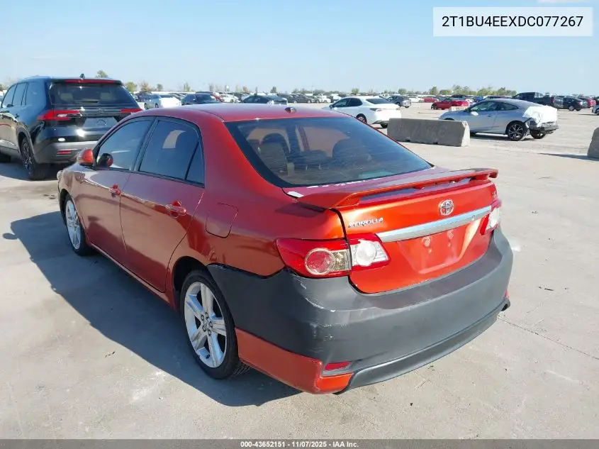 2T1BU4EEXDC077267 2013 Toyota Corolla S Special Edition
