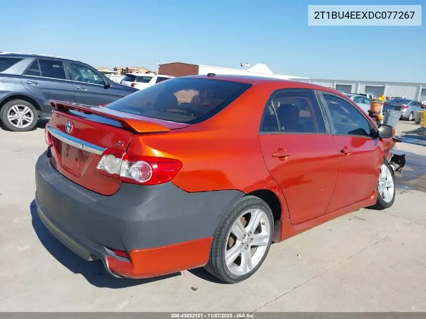 2T1BU4EEXDC077267 2013 Toyota Corolla S Special Edition