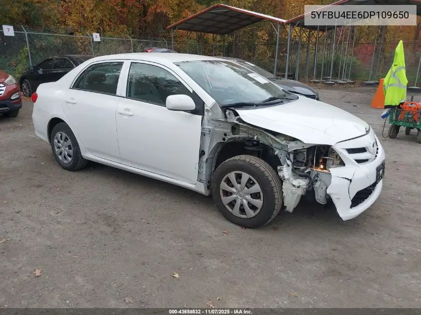 5YFBU4EE6DP109650 2013 Toyota Corolla L