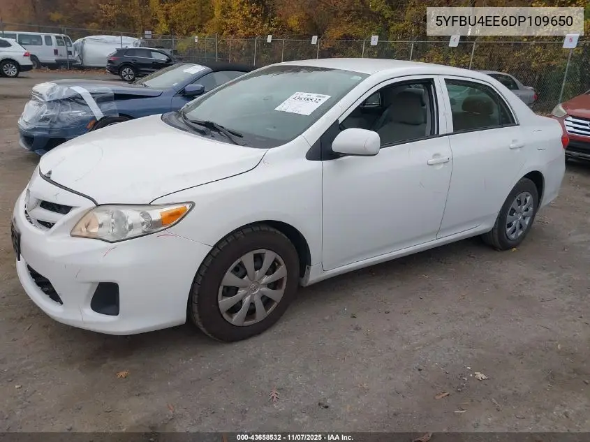 5YFBU4EE6DP109650 2013 Toyota Corolla L