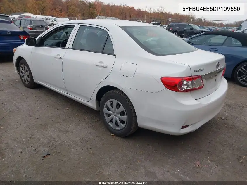 5YFBU4EE6DP109650 2013 Toyota Corolla L