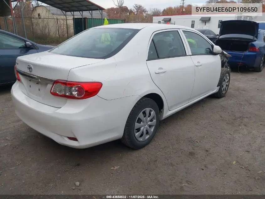 5YFBU4EE6DP109650 2013 Toyota Corolla L