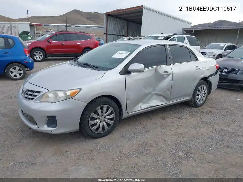 2T1BU4EE9DC110517 2013 Toyota Corolla Le