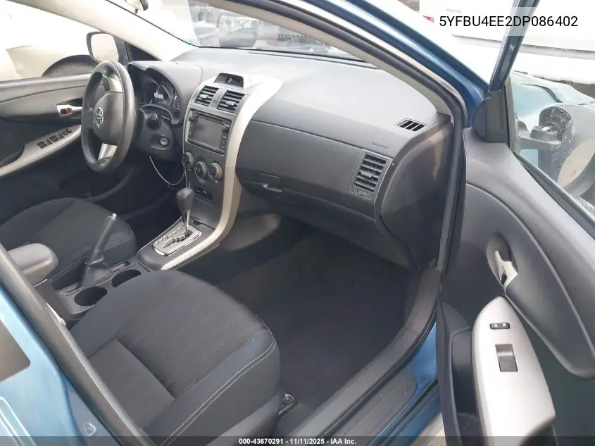 5YFBU4EE2DP086402 2013 Toyota Corolla S