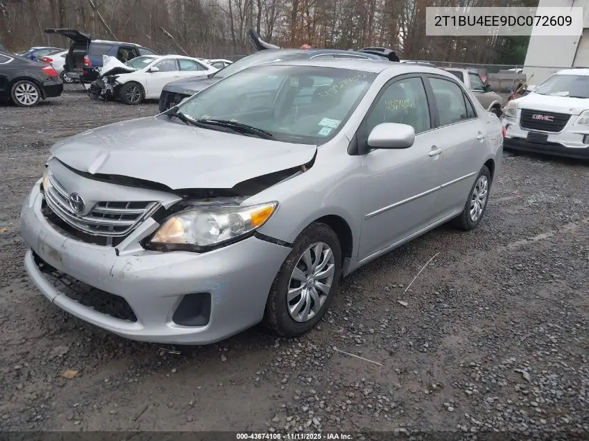 2T1BU4EE9DC072609 2013 Toyota Corolla Le