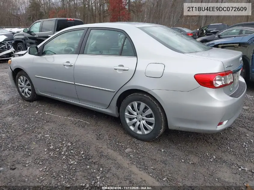 2T1BU4EE9DC072609 2013 Toyota Corolla Le
