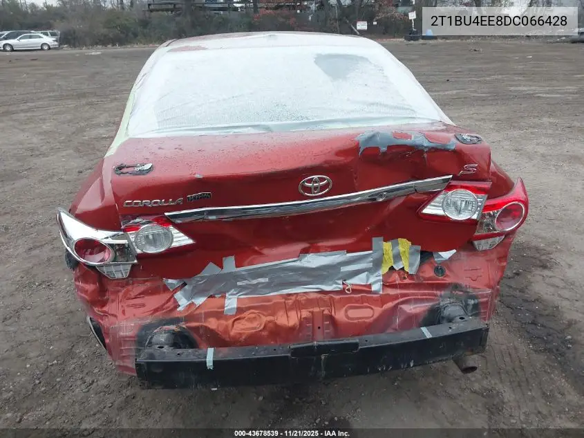 2T1BU4EE8DC066428 2013 Toyota Corolla S Special Edition