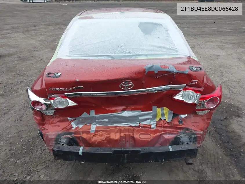 2T1BU4EE8DC066428 2013 Toyota Corolla S Special Edition