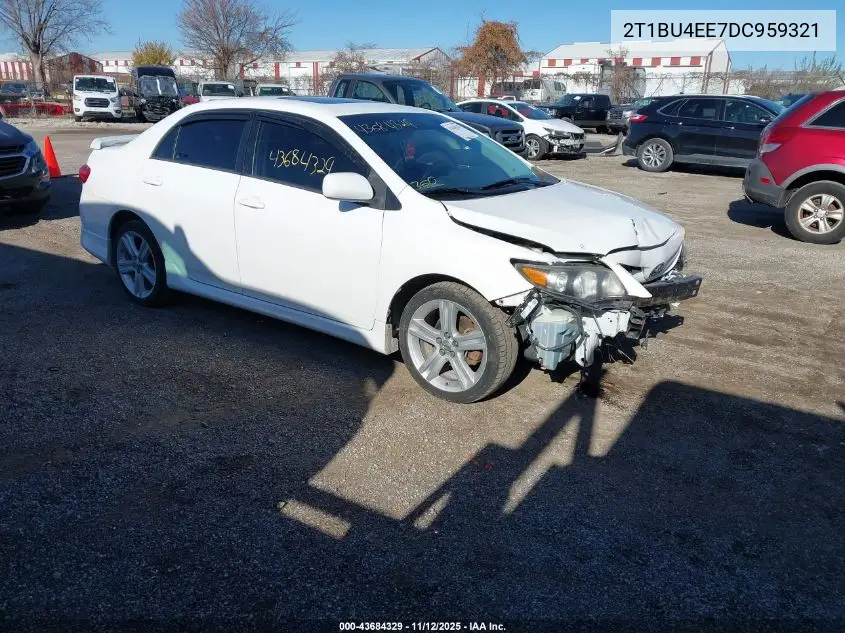 2T1BU4EE7DC959321 2013 Toyota Corolla S