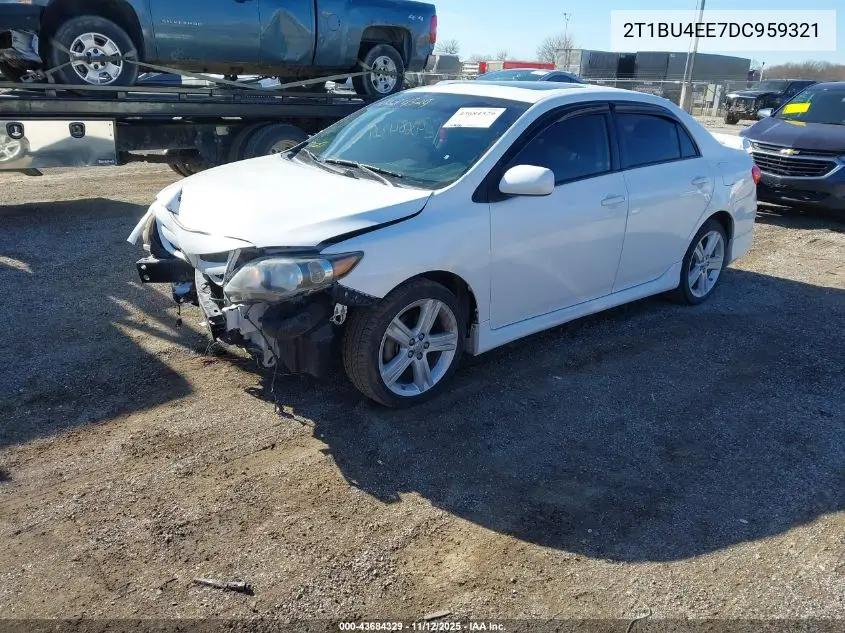 2T1BU4EE7DC959321 2013 Toyota Corolla S