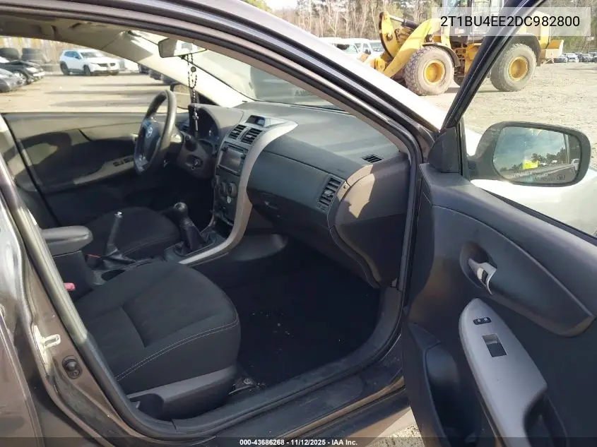 2T1BU4EE2DC982800 2013 Toyota Corolla S
