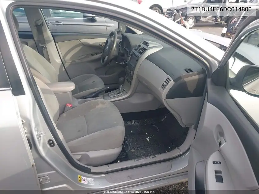 2T1BU4EE6DC014800 2013 Toyota Corolla Le