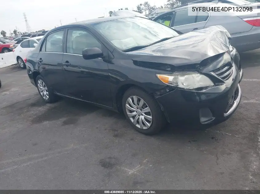 5YFBU4EE4DP132098 2013 Toyota Corolla Le