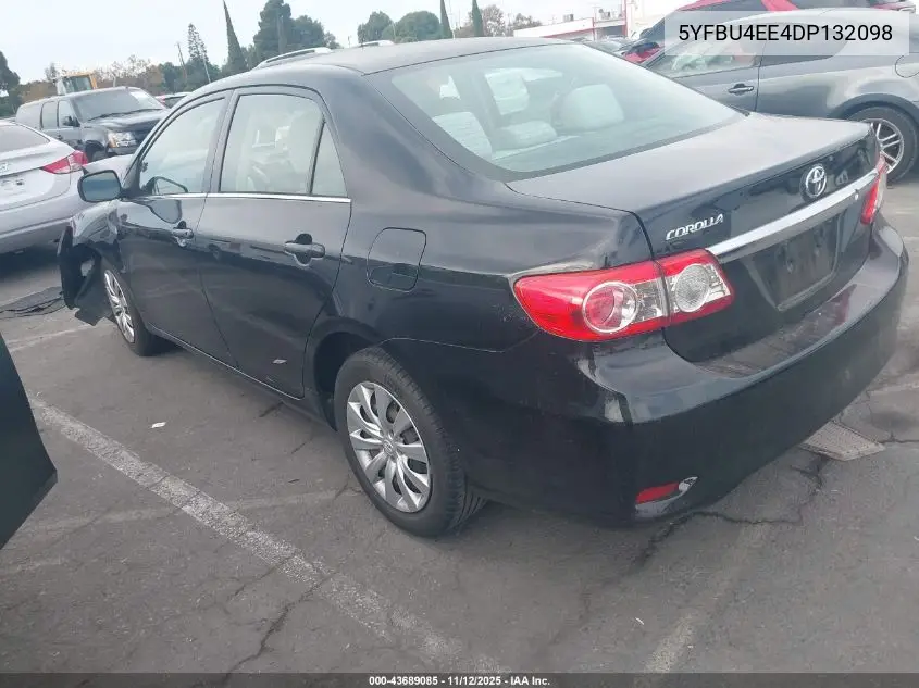 5YFBU4EE4DP132098 2013 Toyota Corolla Le