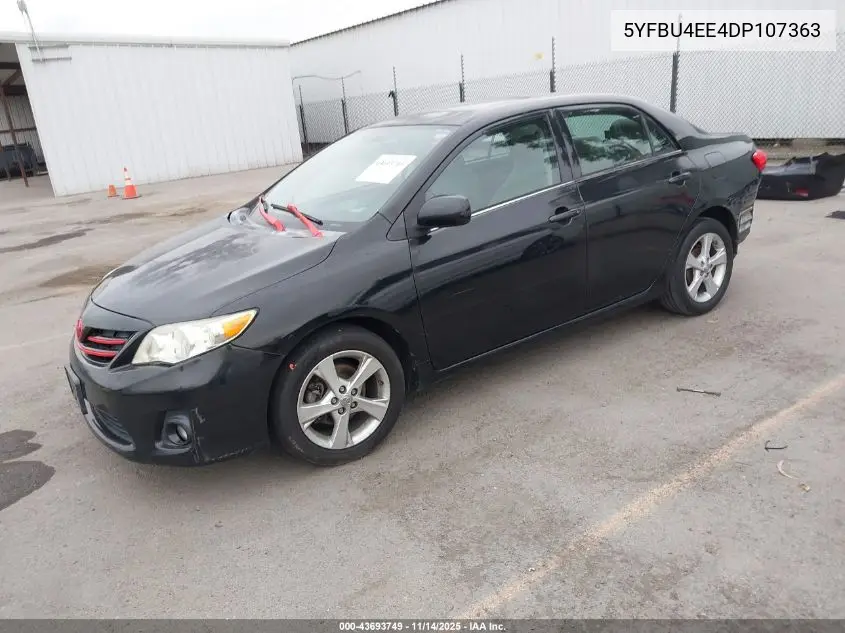 5YFBU4EE4DP107363 2013 Toyota Corolla Le