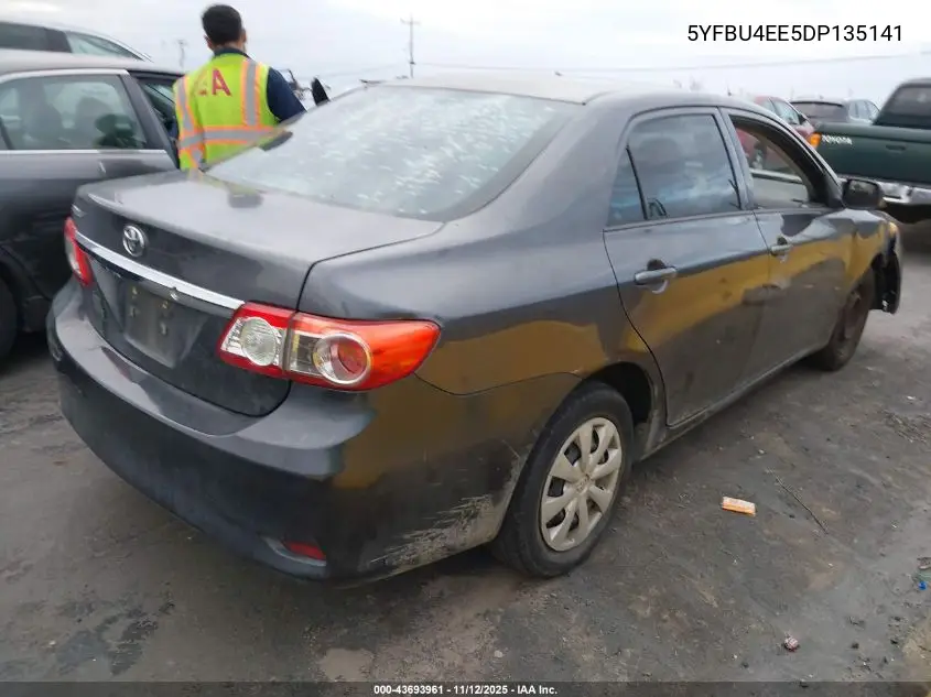 5YFBU4EE5DP135141 2013 Toyota Corolla L