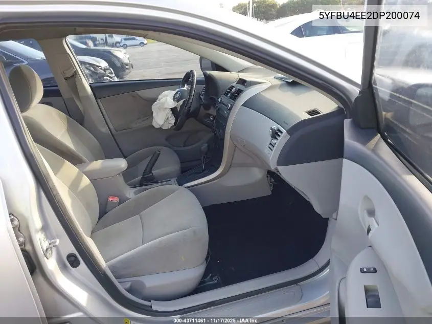 5YFBU4EE2DP200074 2013 Toyota Corolla L