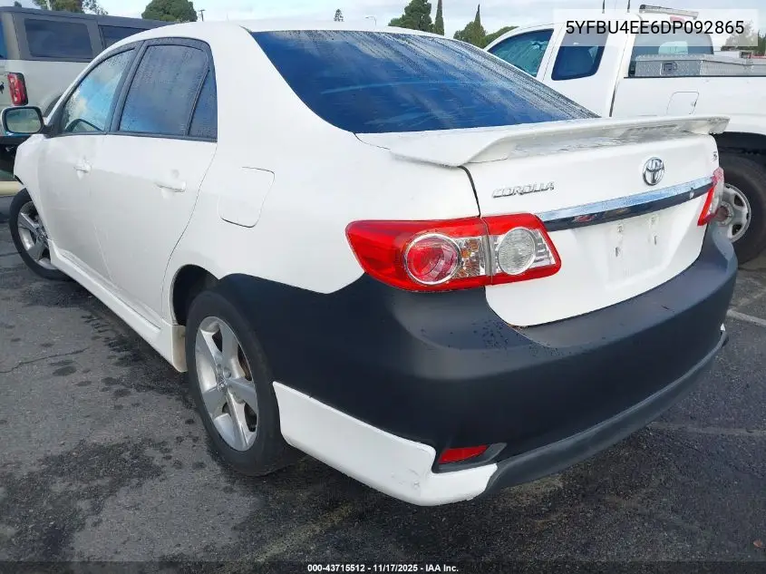 5YFBU4EE6DP092865 2013 Toyota Corolla S