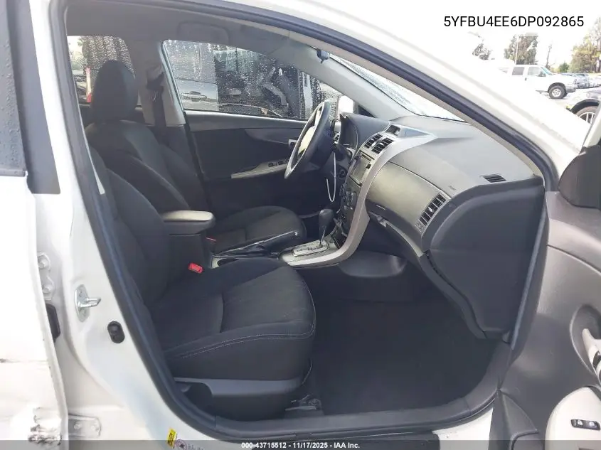 5YFBU4EE6DP092865 2013 Toyota Corolla S