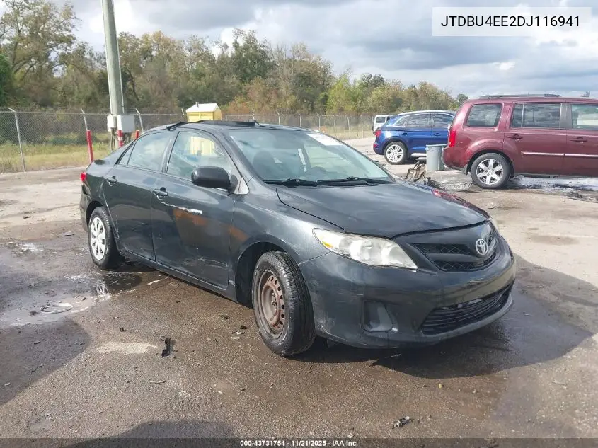 JTDBU4EE2DJ116941 2013 Toyota Corolla L