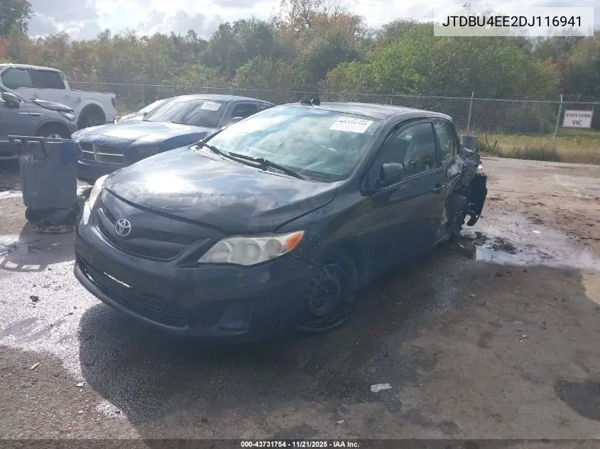 JTDBU4EE2DJ116941 2013 Toyota Corolla L