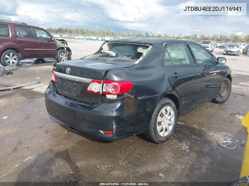 JTDBU4EE2DJ116941 2013 Toyota Corolla L